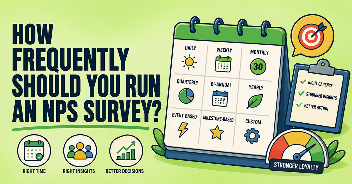 How Frequently Should You Run an NPS Survey?